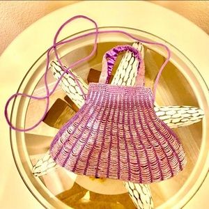 Evening Beaded Shell Purse